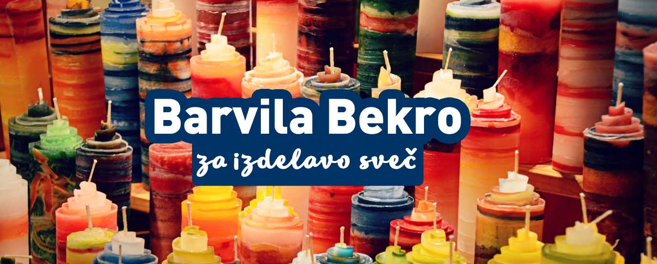 Barvila Bekro za izdelavo sveč